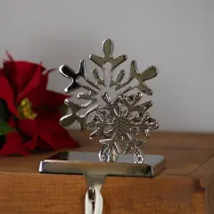 Northlight Double Snowflakes Christmas Stocking Holder - 6"