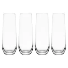 Lifetime Brands Mikasa 9.5 oz Clear Glass Lana Flute Glass