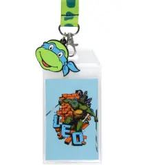 Teenage Mutant Ninja Turtles Character Design ID Badge Holder Lanyard, Leonardo