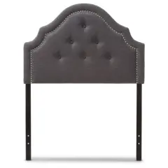 Cora Modern And Contemporary Fabric Upholstered Headboard - Twin - Baxton Studio