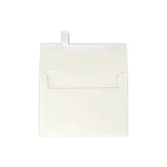 LUX A4 Invitation Envelopes (4 1/4 x 6 1/4) 50/Pack Quartz Metallic (4872-08-50)