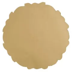 Saro Lifestyle Beaded Placemat, 14" Round, Multi (Set of 4)