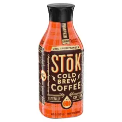 SToK Pumpkin Creamed Cold Brew Coffee - 48 fl oz