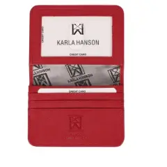 Karla Hanson Women's RFID Leather Card Holder Wallet