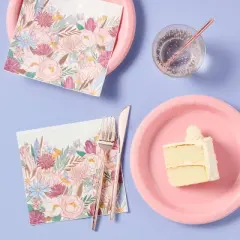 20ct Paper Straws Rose gold - Spritz&trade;