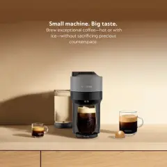 Nespresso Vertuo Pop+ Combination Espresso and Coffee Maker with Milk Frother