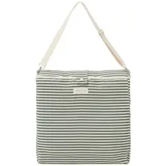 Sunnylife: Reclining Beach Chair - The Vacay Olive Stripe, Adjustable Backrest