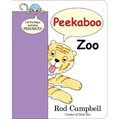 Peekaboo Zoo - by  Rod Campbell (Board Book)
