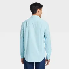Men's Performance Dress Standard Fit Long Sleeve Button-Down Shirt - Goodfellow & Co&trade;