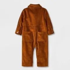 Baby Boys' Corduroy Jumpsuit - Cat & Jack&trade; Brown