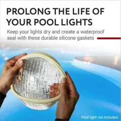 Impresa [2 Pack] Light Lens Gasket for Pentair 8 3/8" 79101600Z