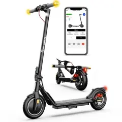 5TH WHEEL V20PRO Electric Scooter - 600W Peak, 18 mph, 12 Mile Range, 265 lbs Capacity, 10" Solid Tires, with Turn Signals