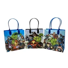Avengers Premium Quality Party Favor Goodie Small Gift Bags Blue, Red & Black color12pcs