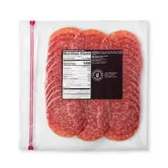 Sliced Uncured Genoa Salami - 10oz - Good & Gather&trade;