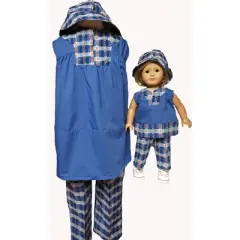 Doll Clothes Superstore Size 3 Matching Girl And Doll 3 Piece Pant Set On Sale