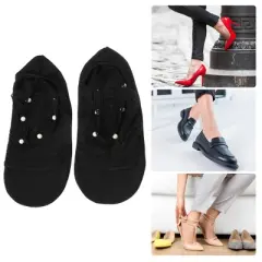 Unique Bargains Women Nylon Cotton Breathable Lace Socks 6 Pairs