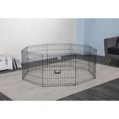 Go Pet Club Foldable Pet Exercise Pen 24" to 48" Tall GDP1024