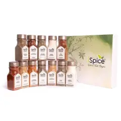 iSpice | 12 Pack of Spice and Herbs | Chef Naturelle | Mixed Spices & Seasonings Gift Set | Kosher