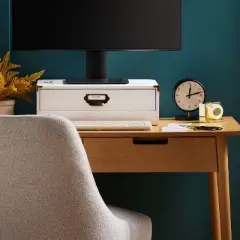 Monitor Stand White Wood - Threshold&trade;