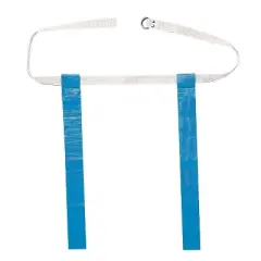 Martin Sports Flag Football Belts, Blue, Pack of 12