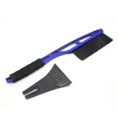 Unique Bargains Car Vehicle Window Winter Snow Brush and Ice Scraper with Handle Blue 1 Pc