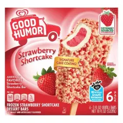 Good Humor Strawberry Shortcake Frozen Dessert Bars - 6pk