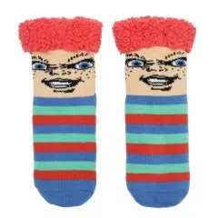 Chucky Big Face Women's Quarter Crew Sock