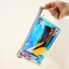 Unique Bargains Clear Portable Waterproof Travel Makeup Bag 1 Pc