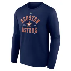 MLB Houston Astros Men's Long Sleeve Core T-Shirt