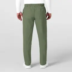 Wink W123 Men's Flat Front Cargo Scrub Pant Short