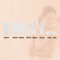 Unique Bargains Travel Container Set 11 Pcs