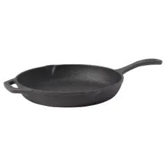 The Rock By Starfrit 10" Cast Iron Skillet Black