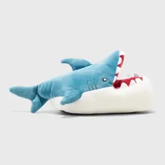 Kids' Knox Shark Ankle Biter Slippers - Cat & Jack&trade; Blue