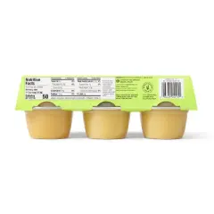 Unsweetened Applesauce Cups - 24oz/6pk - Good & Gather&trade;