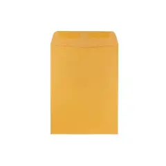 JAM Paper 9" x 12" Open End Catalog Envelopes Brown Kraft Manila 4132