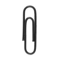 JAM Paper 1" 100pk Colorful Standard Paper Clips - Regular