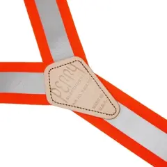 Perry Suspenders Elastic Hook End Reflective Suspenders