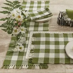 Park Designs Buffalo Check Table Runner - 36''L - Sage