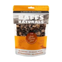 BAFFS NATURALS Lamb Lung Training Bites &ndash; All-Natural, Protein-Packed Dog Treats