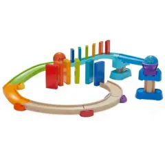 HABA Kulllerbu Kringel Domino Playset - 33 Piece Ball Track Starter Set