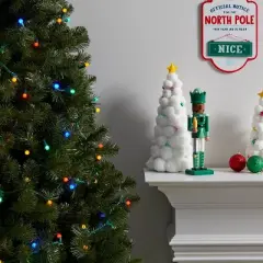 50ct LED Smooth Sphere Christmas String Lights with Green Wire - Wondershop&trade;