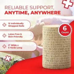 Flexible Cohesive Medical Wrap
