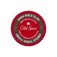 Old Spice High Hold Hair Styling Clay with Very Low Shine - 2.2 fl oz