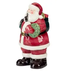 Certified International Santa's Secret Cookie Jar