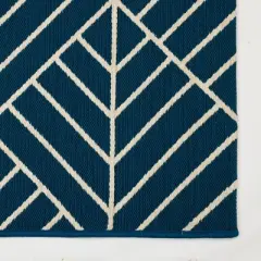 Zig Zag Geo Outdoor Rug Teal - Project 62&trade;