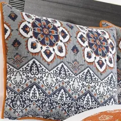 Ruffled Sham Standard 20in x 26in White by Greenland Home Fashion