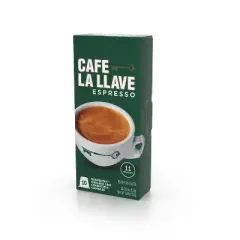 Cafe La Llave Espresso Dark Roast Nespresso Original Line Coffee Pods - 10ct
