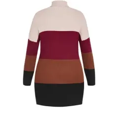 Women's Plus Size  Harper Sweater - magenta | CITY CHIC