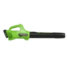 24V 2Ah Power All String Trimmer and Blower Combo With USB Battery and Slow Charger - Greenworks