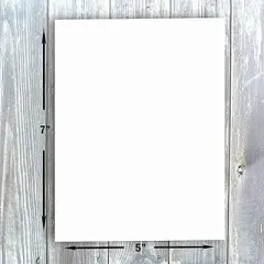 Hamilco Colored Scrapbook Cardstock Paper 5x7 Card Stock Paper 65 lb Cover 100 Pack (Sun Gold)
